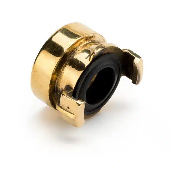 Brass Geka Style QR Water Coupling C/W Female BSPP