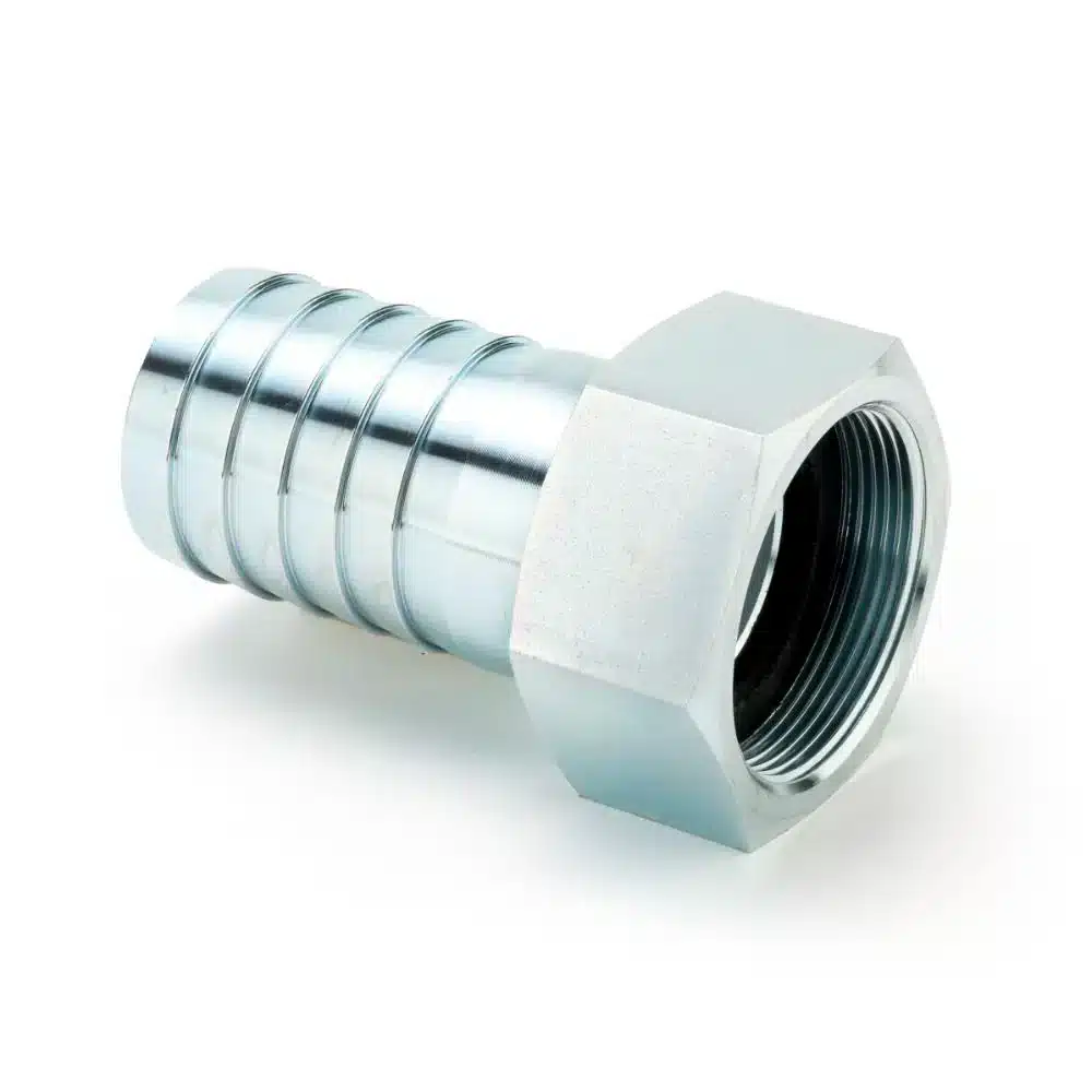 Mild Steel Nut & Tail C/W Washer