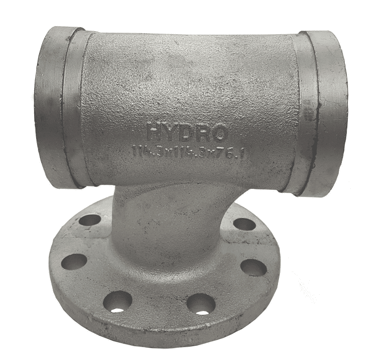 4" Flanged Pitcher 'T (PN25/PN40)