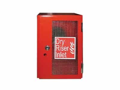 Surface Mounted Inlet Cabinet Red (Vertical)